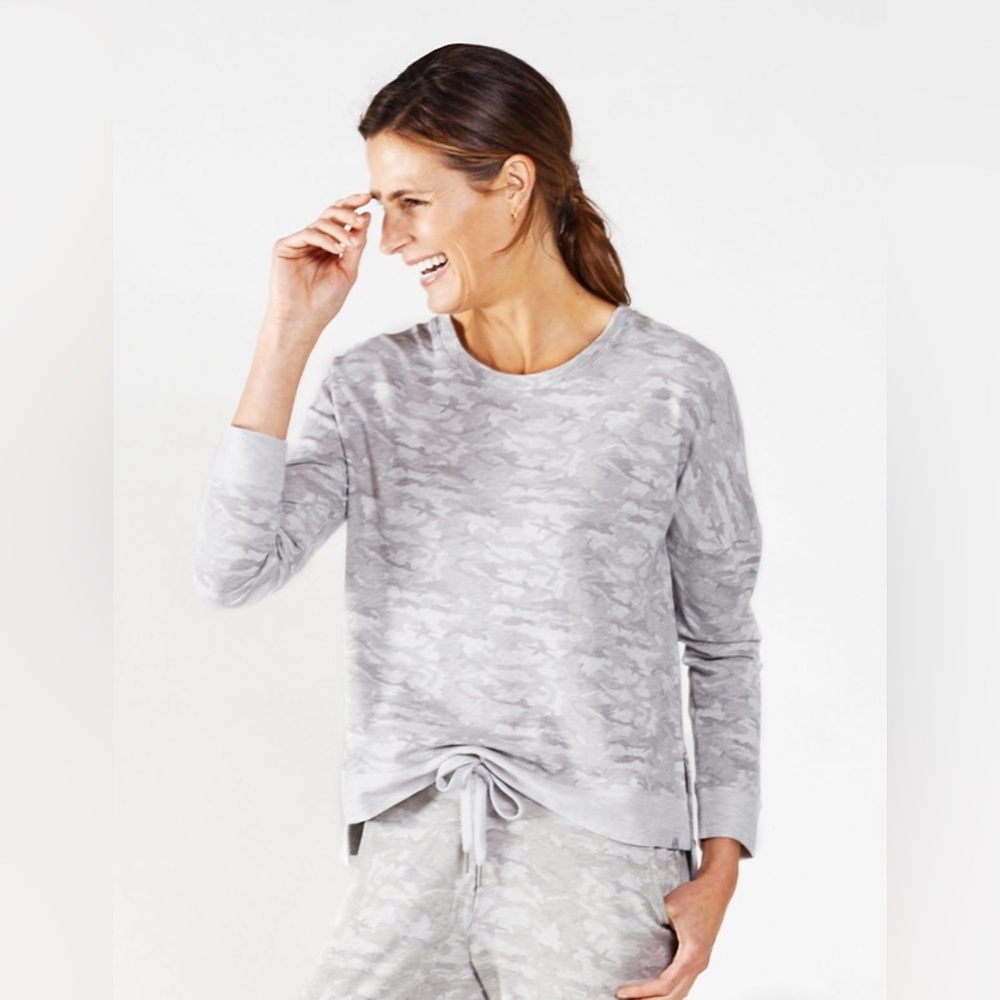 Tasc Riverwalk Sweatshirt - Light Gray Camo - Medium